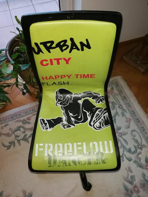 Krzesło fotel do biurka ikea młodzieżowy urban city style dz