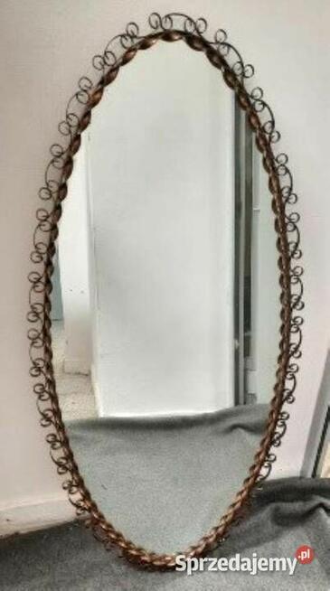 Sprzedam Stare- Stylowe Okazałe Lustro w ramie Miedzianej
