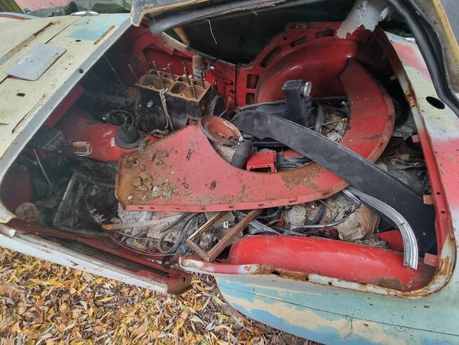 Triumph T3 1954 r. plus części, klasyk do remontu