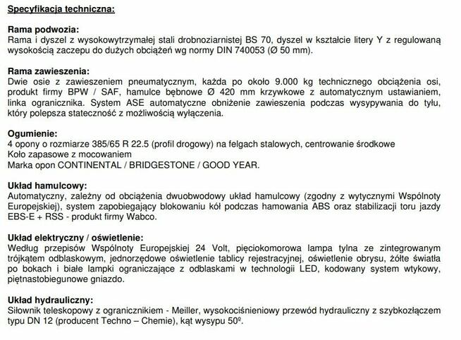 Sprzedam przyczepę wywrotkę Meiller