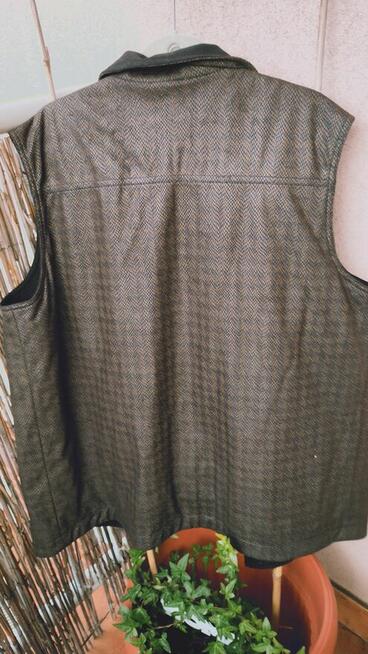 Kamizelka zamszowa brąz – rozmiar XL