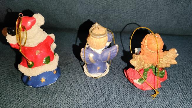 dzwoneczek ceramika ,zawieszki na choinkę