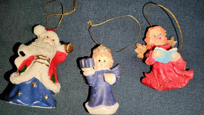 dzwoneczek ceramika ,zawieszki na choinkę