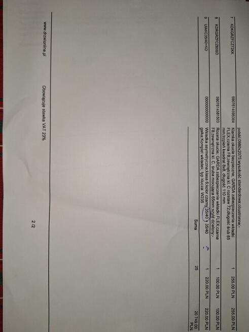 Drzwi wewnętrzne polskone sedo