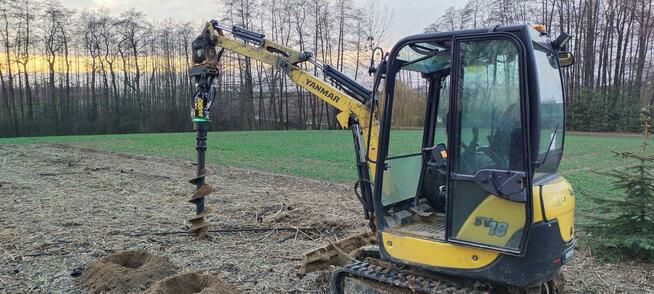 Usługi minikoparką, wiertnica, koparka, wywrotka 3,5 tony