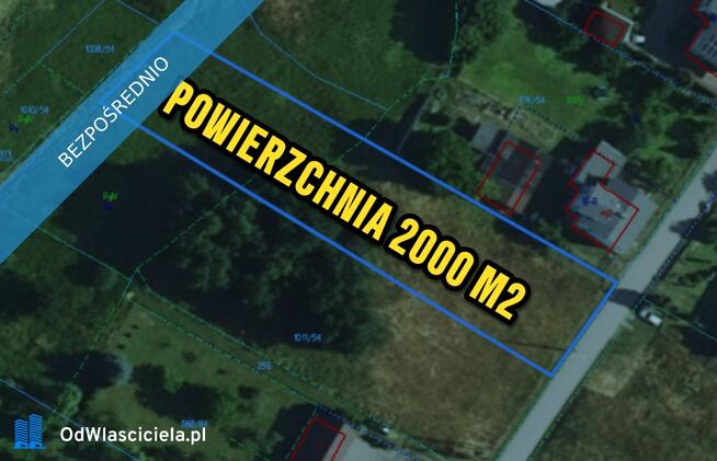 Działka 2000 m² z MPZP idealna pod dom Orzesze