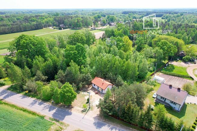 Nowoczesny dom całoroczny w stanie surowym