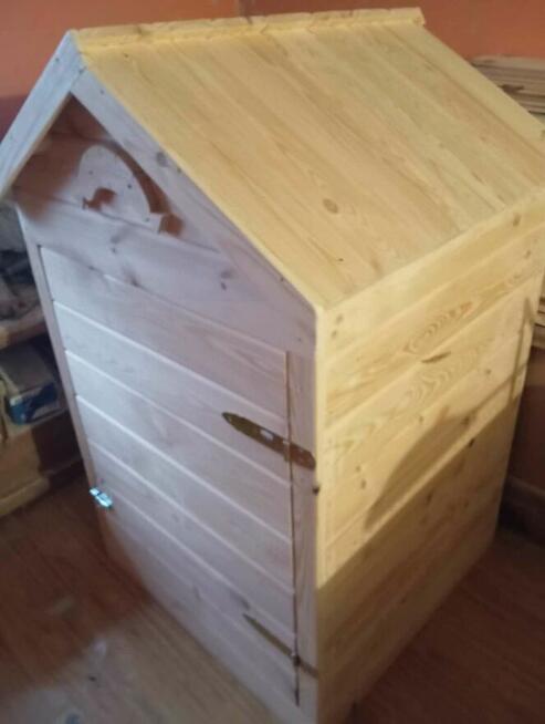 Wędzarnia drewniana 80x80 wys.135cm Cena 550zł