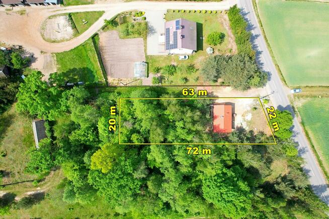 Nowoczesny dom całoroczny w stanie surowym