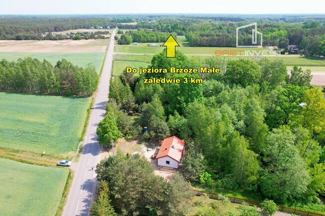 Nowoczesny dom całoroczny w stanie surowym