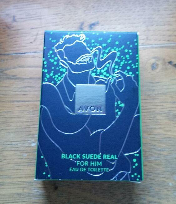 Avon Black Suede Real