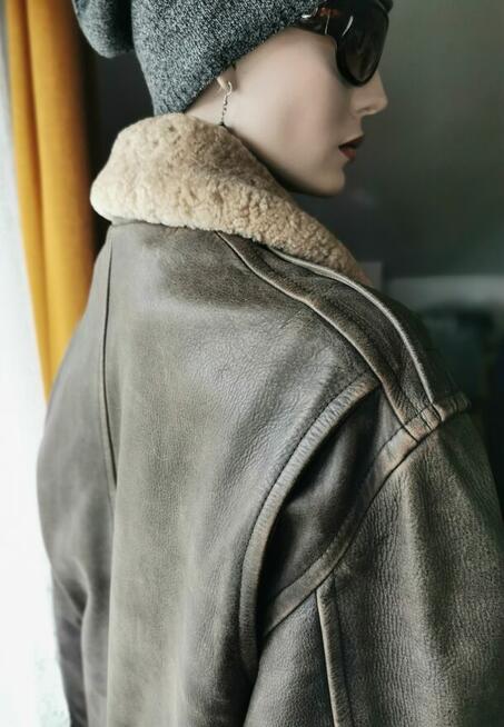 REDSKINS Oryginalna kurtka skórzana Rozm L / XL JAK NOWA