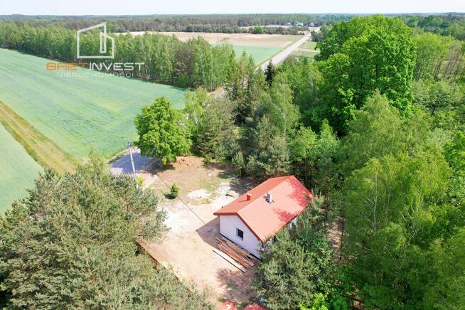 Nowoczesny dom całoroczny w stanie surowym