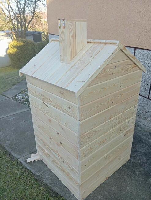 Wędzarnia drewniana 80x80 wys.135cm Cena 550zł