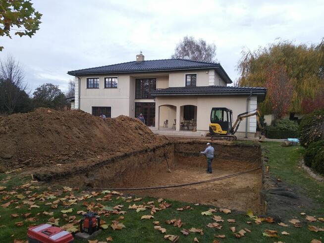 Usługi minikoparką, wiertnica, koparka, wywrotka 3,5 tony