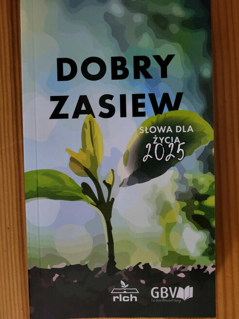 Dobry Zasiew 2025 z rozważaniami kalendarz mały-książkowy