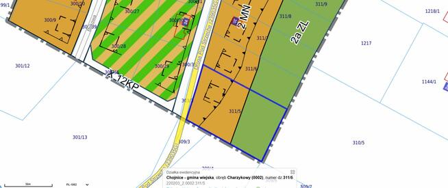 Działka w ustronnym zakątku Charzyków