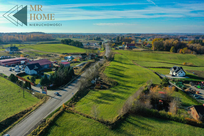 Budowlana działka z WZ w Bagienicach k.Mrągowa