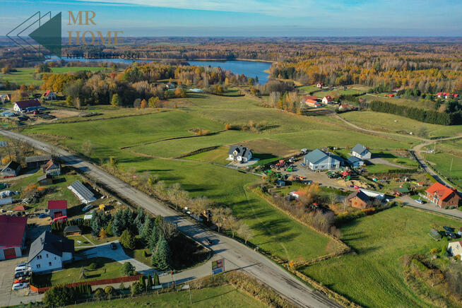 Budowlana działka z WZ w Bagienicach k.Mrągowa
