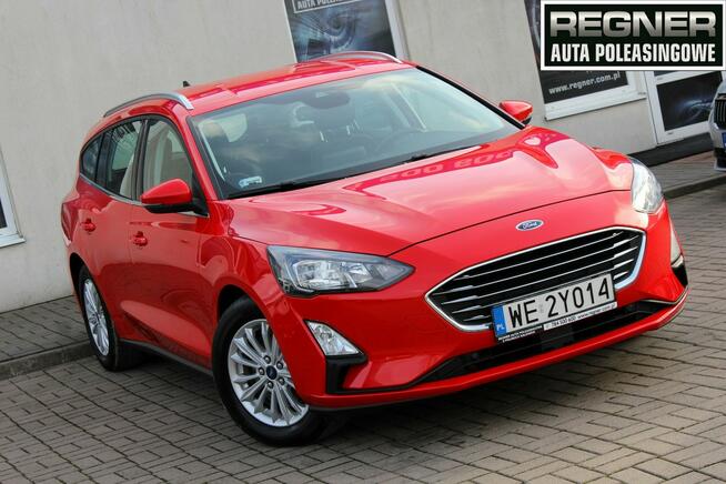 Ford Focus Titanium Podgrz. Kier. SalonPL FV23% BLIS Nawigacja Kamera