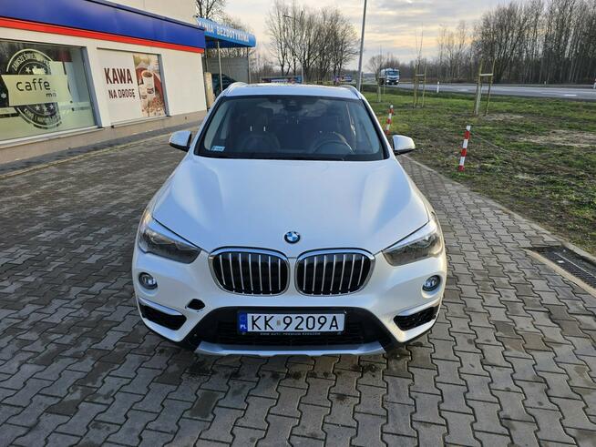 BMW X1 Biała Perła Bogate Wyposażenie Hud Up Skóra