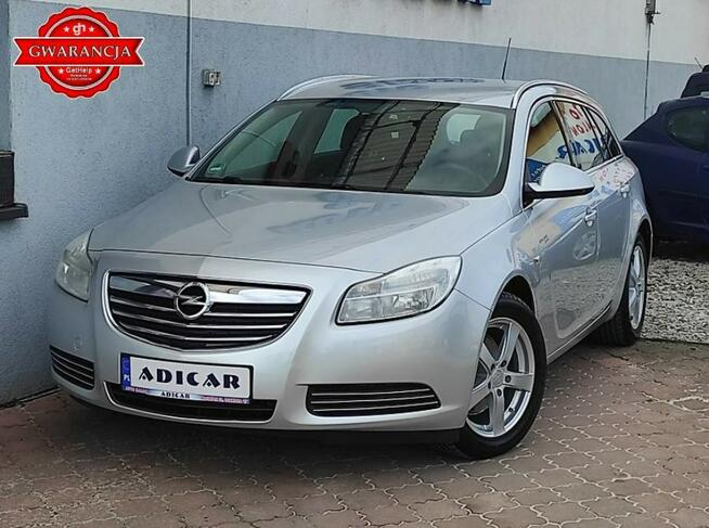 Opel Insignia klima, tempomat, 6-biegów, wielofunkcja, alu, el.szyby, zarejestrowany