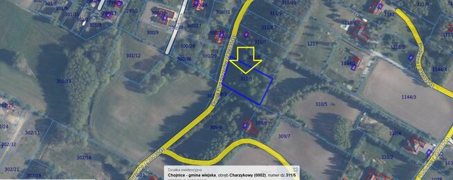Działka w ustronnym zakątku Charzyków