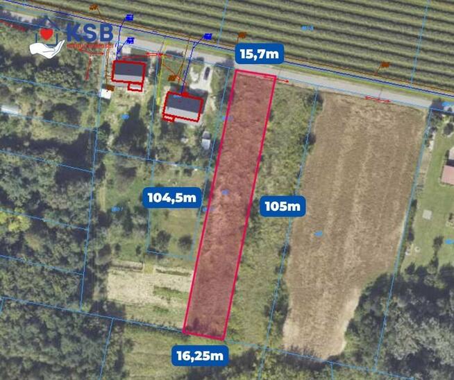 Działka pod dom, Szewna, Woźniakówka - 1600m2