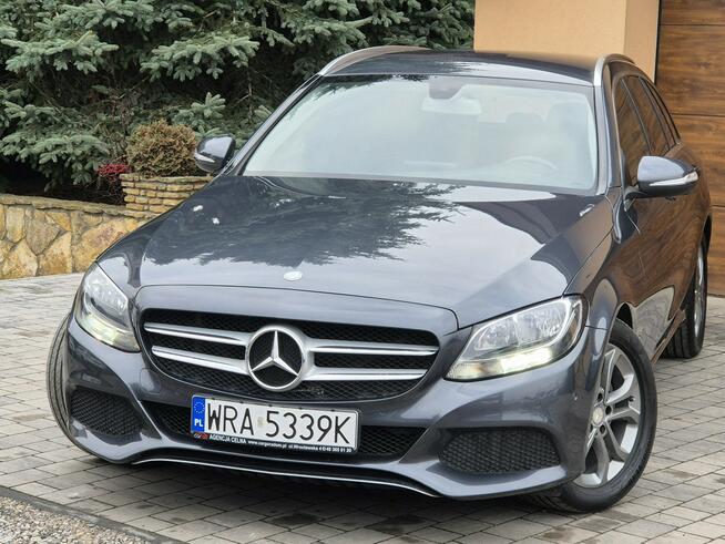 Mercedes C 200 2015r, 178tyś km, Org. Lakier, Półskóra, Wyjątkowo Zadbany