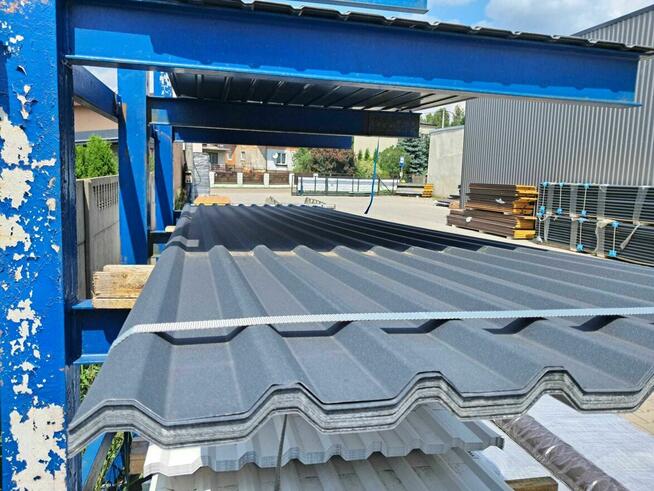 Blacha stalowa trapezowa T18 Grafit antracyt RAL7016