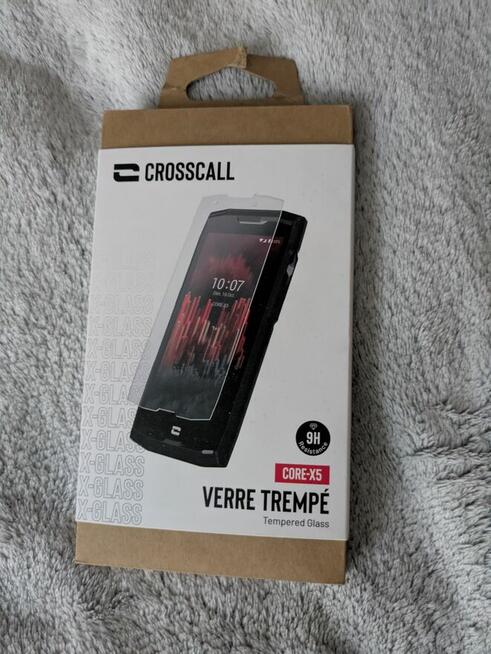 Telefon budowlany CROSSCALL Core-x5 + szybka zabezpieczajaca
