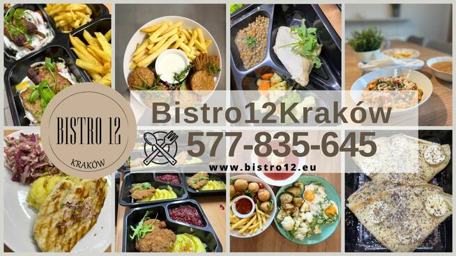 Bistro12 OBIADY z dostawą Kraków/Wieliczka