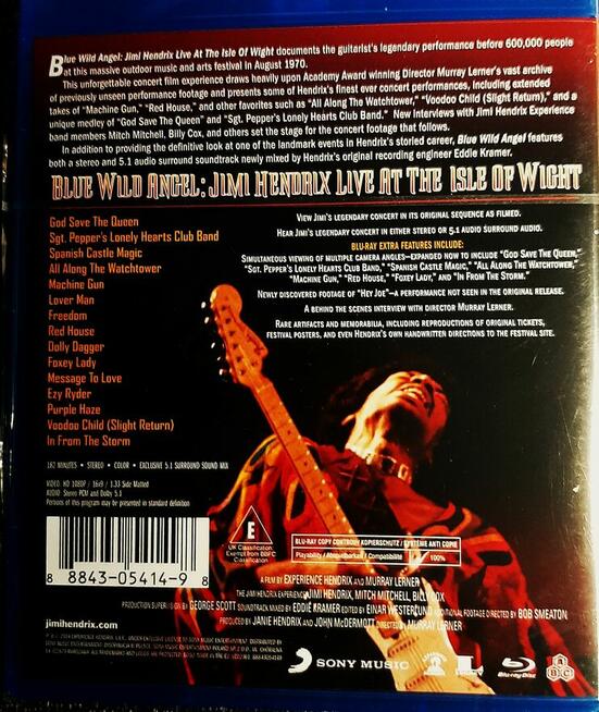 Sprzedam Blu Ray Koncert legendy Hard rock-a Alice Cooper