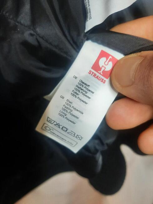 Kurtka robocza czarna Strauss model Pilotka ES IMAGE - NOWA