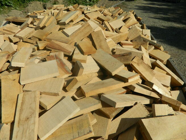 Opał dębowy - kostka dębowa drewno do wędzenia węgiel pellet