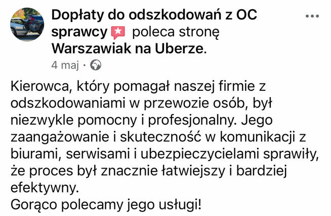 Transport TAXI, Transfery międzymiastowe, komfortowe kombi