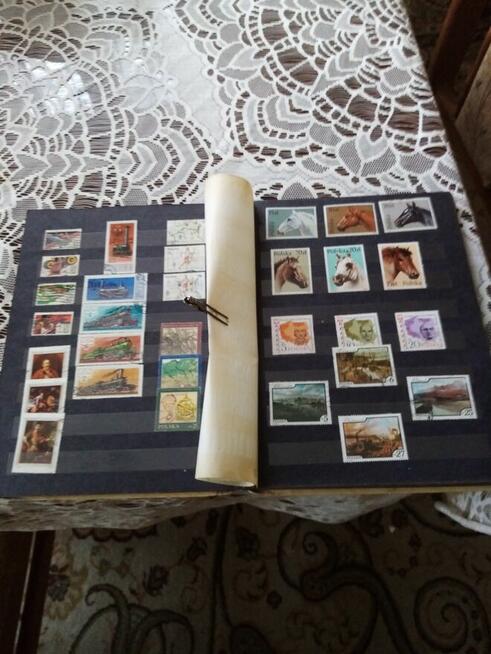 Znaczki+klaster ok400szt