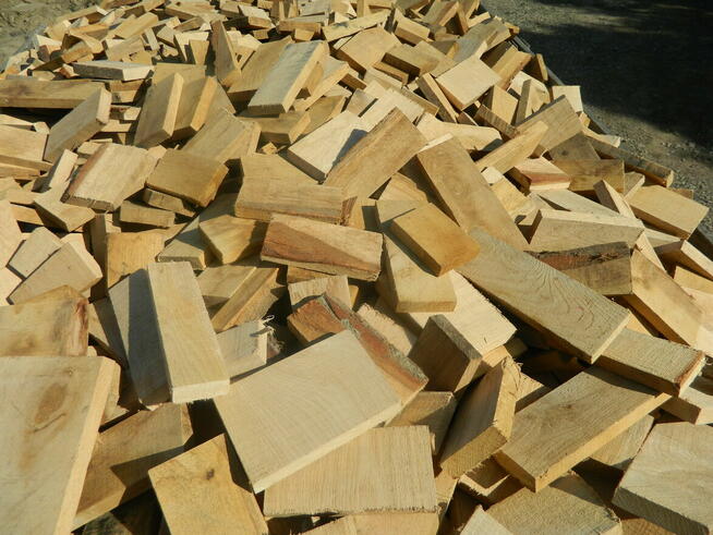 Opał dębowy - kostka dębowa drewno do wędzenia węgiel pellet