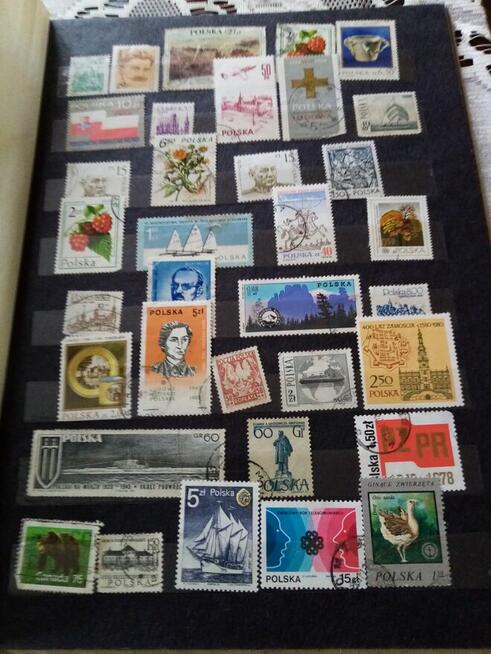 Znaczki+klaster ok400szt