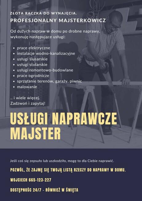Naprawy serwis .