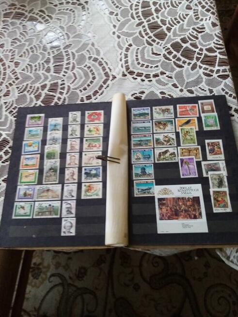 Znaczki+klaster ok400szt