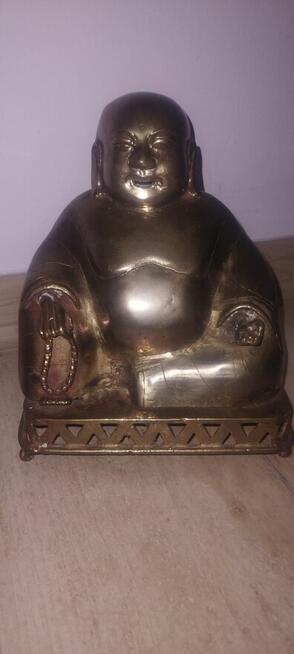 Piękne stare figury BUDDA wykonane z mosiądzu