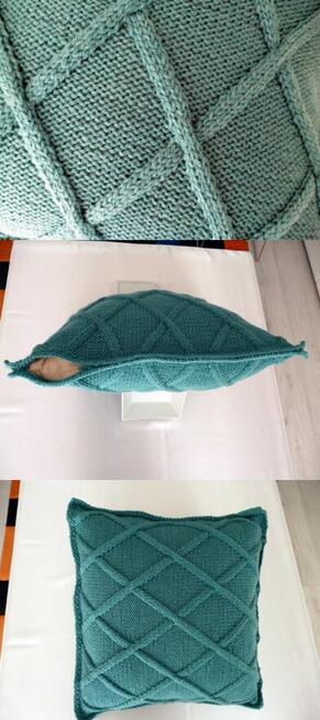 Dekoracyjna poszewka na poduszeczkę.