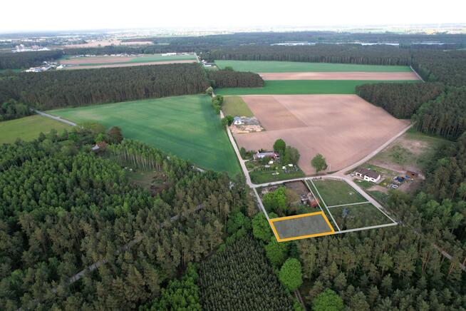 Działka budowlana Klotyldzin gm. Margonin