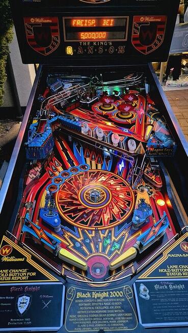 flipper Black Knight 2000 (williams) ,pinball - duży wybór