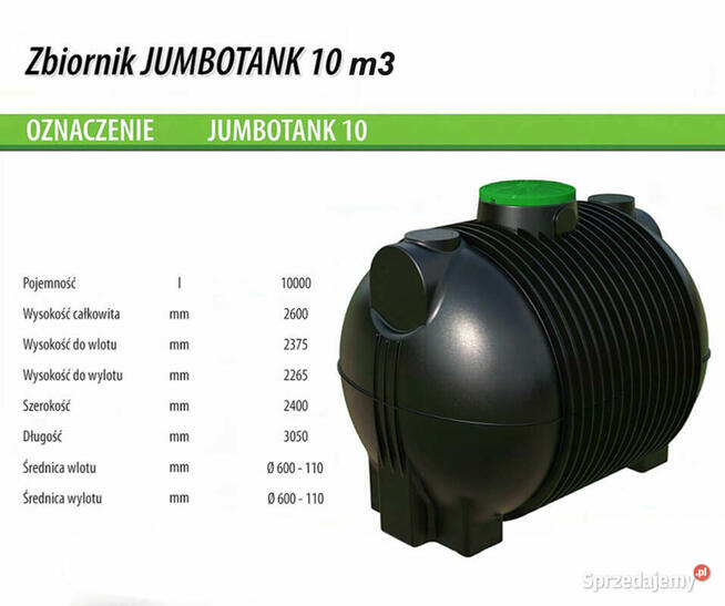 SZAMBO 10000L ZBIORNIK MARSEPLAST
