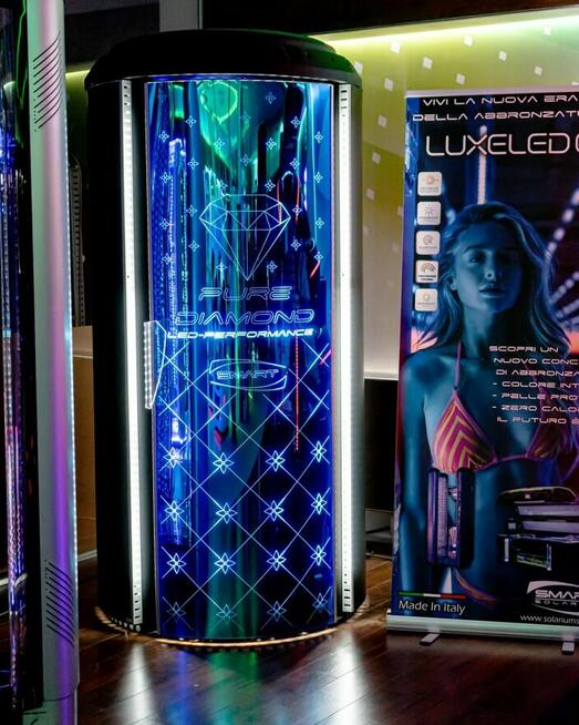 Nowa Kabina opalająca solarium stojące Diamond LUX LED Nowoś