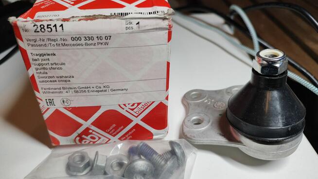 Nowy sworzeń wahacza 28511 najlepiej do Mercedes Benz PKW