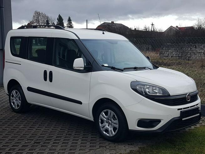 Fiat Doblo MAXI 5 OSÓB  KLIMA 2 xDRZWI BOCZNE PRZESUWNE I-WŁAŚCICIEL KRAJOWY AC