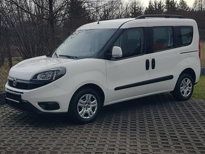 Fiat Doblo MAXI 5 OSÓB  KLIMA 2 xDRZWI BOCZNE PRZESUWNE I-WŁAŚCICIEL KRAJOWY AC